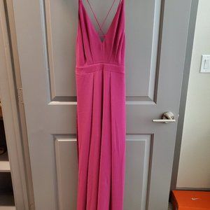Lulus Backless Wide Leg Jumpsuit - Size M